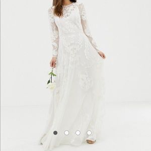 ASOS Bridal Art Nouveau wedding dress